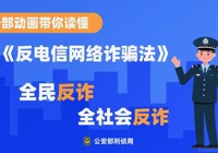 防诈提醒 | 一部动画带你读懂《反电信网络诈骗法》