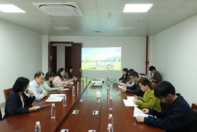 宣传部党支部开展校内思政项目调研主题党日活动