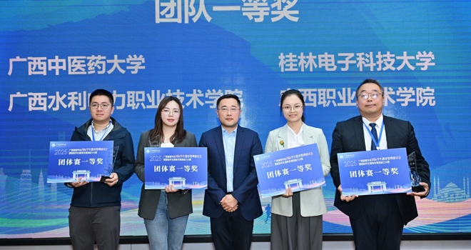 【喜讯】学校获广西2025国际学生辅导员素质能力大赛团体一等奖与个人特等奖双项殊荣
