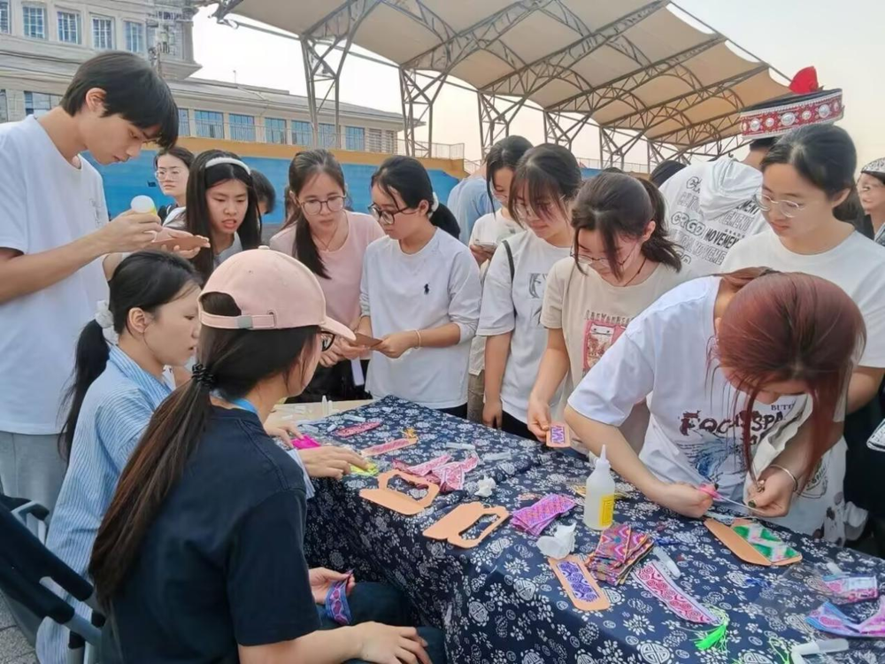壮锦书签DIY