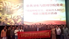 公共卫生与管理学院党委开展观影主题党日活动