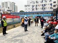 学校工会党支部组织教职工代表参观明秀校区危旧改项目样板间