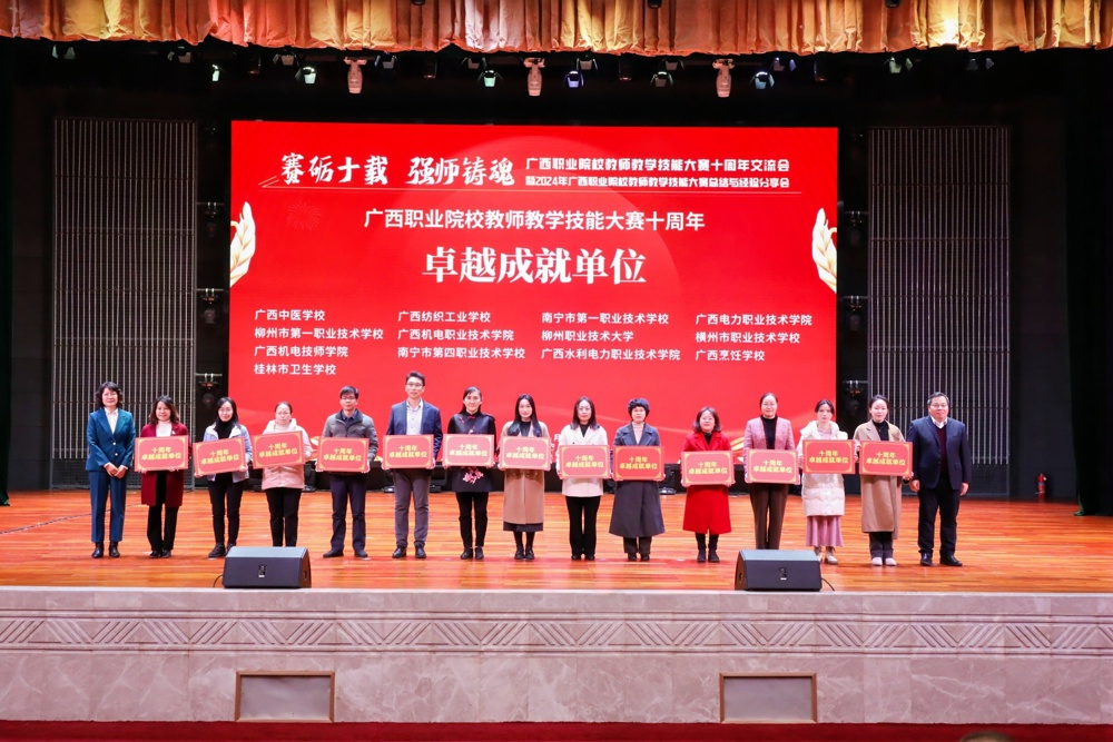 学校荣获十周年卓越成就单位 学校荣获十周年卓越成就单位