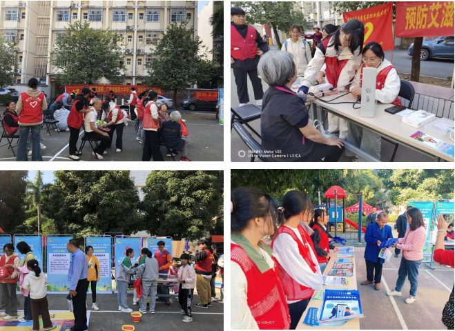 社区防艾教育现场 社区防艾教育现场