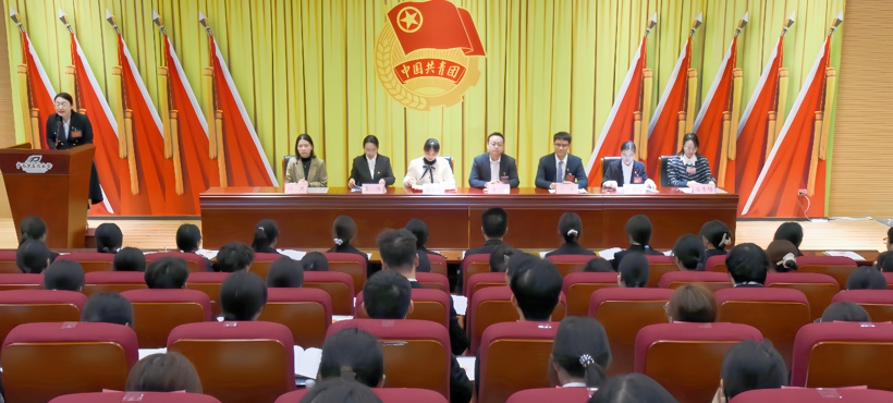 共青团广西中医药大学高等职业技术学院第三次代表大会胜利召开