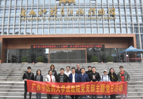 “感受历史底蕴 传承创新奋进”——成人教育学院开展主题党日活动