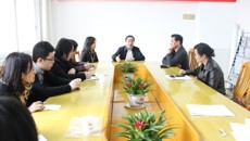 瑞康临床医学院梁健院长参加新学期教学工作布置会