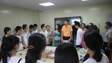 学校党委书记尤剑鹏一行检查指导瑞康医院本科教学审核评估准备工作