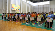 广西第十一届学生运动会羽毛球比赛在广西中医药大学开赛