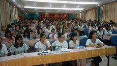 新东方名师唐静到我校开展考研英语学习讲座