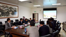 山东省成人高等教育研究会成员代表来我校进行考察交流