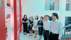 小长廊，大历史，我校建成共青团发展历史长廊