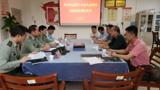 南宁市征兵办到我校调研大学生征兵工作