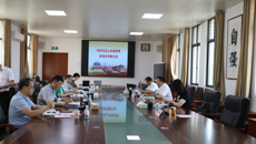 上林县县委书记蓝宗耿来我校洽谈合作事宜