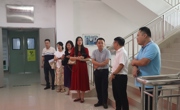 广西壮族自治区海洋局和自然资源部第三海洋研究所专家组到我院走访