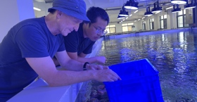 瑞典皇家科学院院士到访我院涠洲岛实验基地