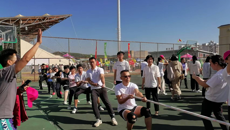 基础医学院在广西中医药大学第二十五届教职工运动会拔河比赛中蝉联冠军