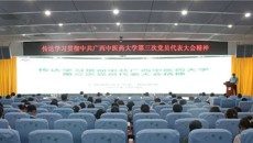 一附院党委传达学习贯彻中共广西中医药大学第三次党员代表大会精神