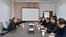     广西中医药大学党委副书记邹勇到赛院调研指导工作