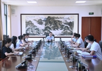 学校党委书记莫锦荣主持召开学习教育“回头看”工作会议