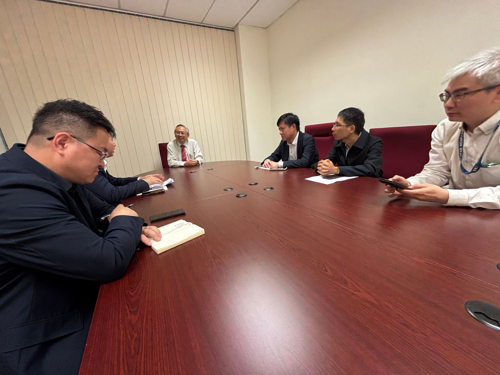 在拉曼大学座谈会