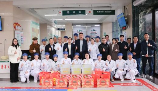 第一附属医院领导春节慰问一线职工