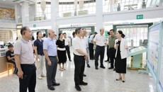 自治区政协副主席欧余军一行到学校第一附属医院调研指导
