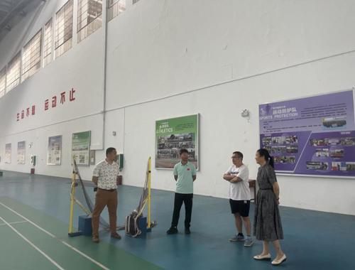 广西乒乓球联合会一行莅临我部开展合作办赛交流