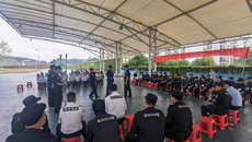 武装部(保卫处)组织仙葫校区新入驻物业服务公司开展安保队伍岗位技能培训