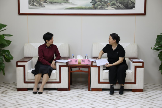 粤港大湾区企业家联盟区域合作委员会张镝副秘书长一行到我校参观交流